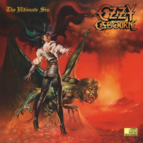 Ozzy Osbourne — The Ultimate Sin album cover